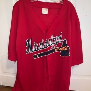 Mississippi Braves Baseball Jersey